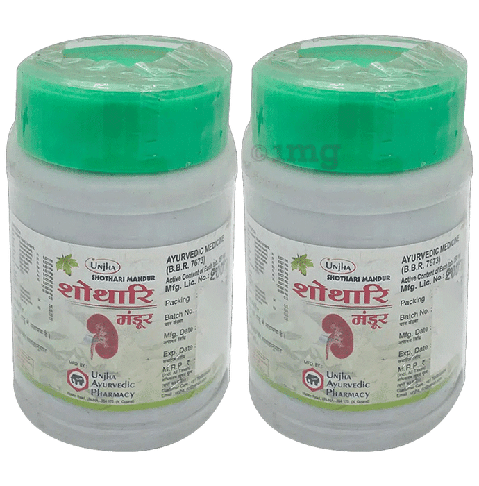 Unjha Shothari Mandur Tablets (200 Each)