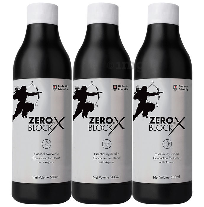 Zero Block X Syrup (500ml Each)
