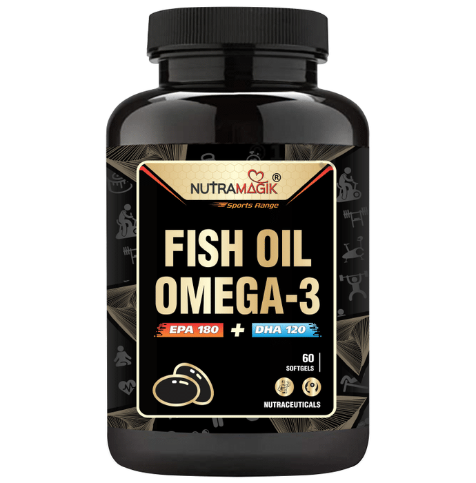 Nutramagik Fish Oil Omega 3 Softgel Capsule