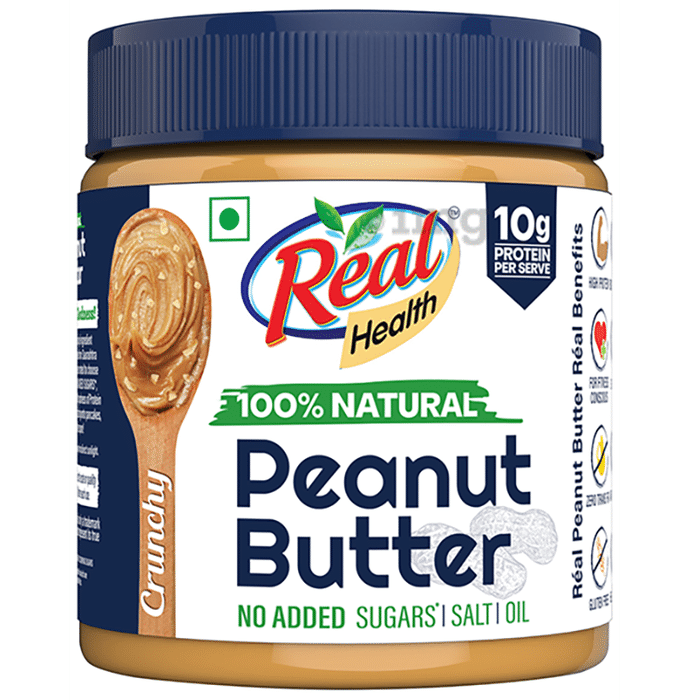 Real Health 100% Natural Peanut Butter Crunchy