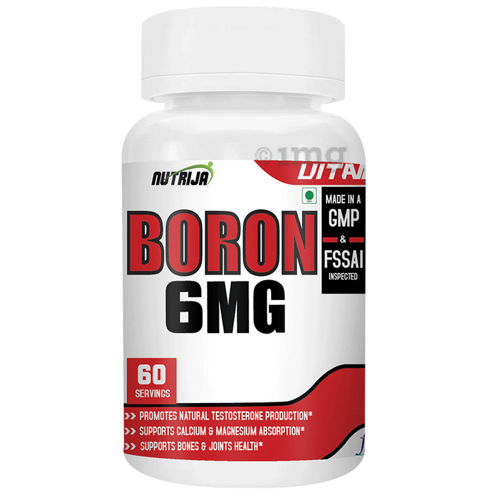 Nutrija Boron 6mg Capsule