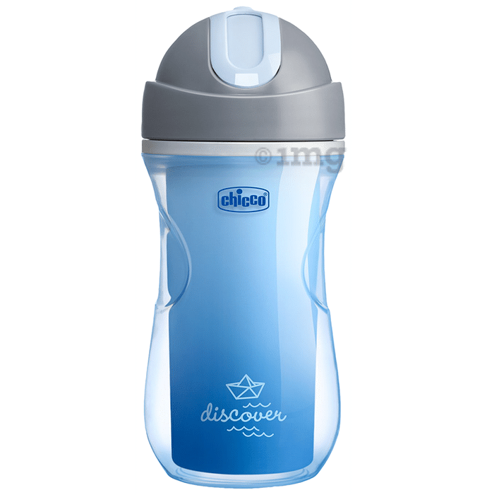 Chicco Sports Cup Insulated Bottle 14m+ Blue