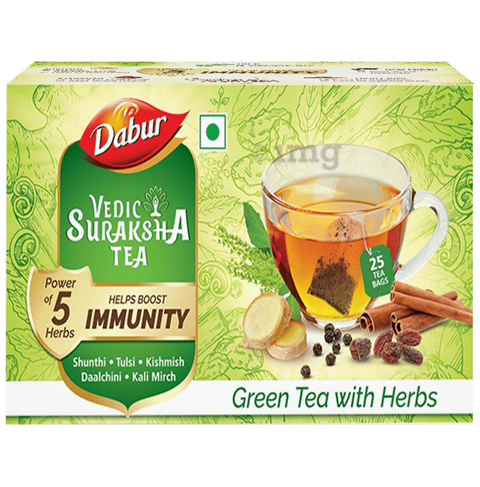 Dabur Vedic Suraksha for Immunity | Green Tea