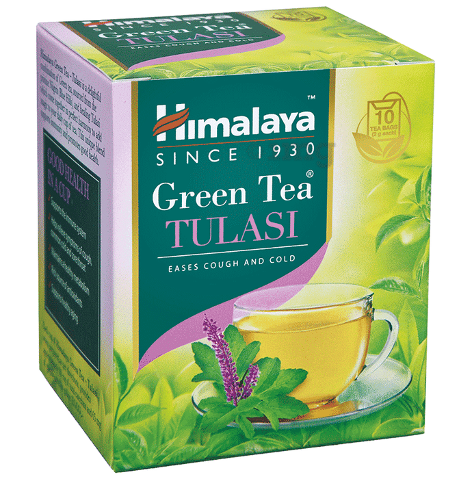 Himalaya Green Tea Sachet (2gm Each) Tulasi