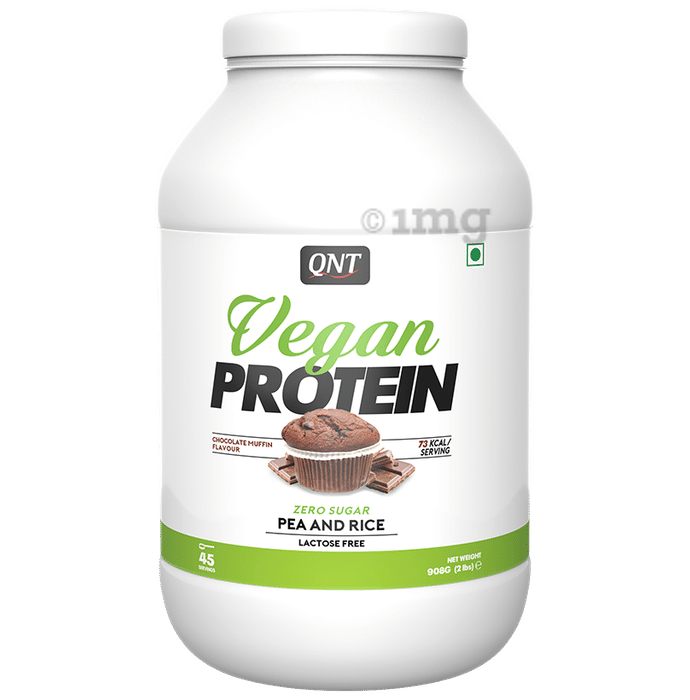 QNT Vegan Protein Powder Chocolate Muffin