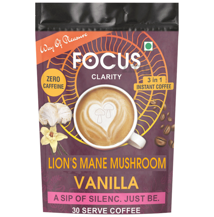 Way Of Pleasure Lions Mane Mushroom Coffee Vanilla Powder