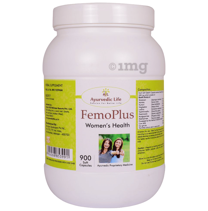 Ayurvedic Life Femoplus Women's Health Capsule