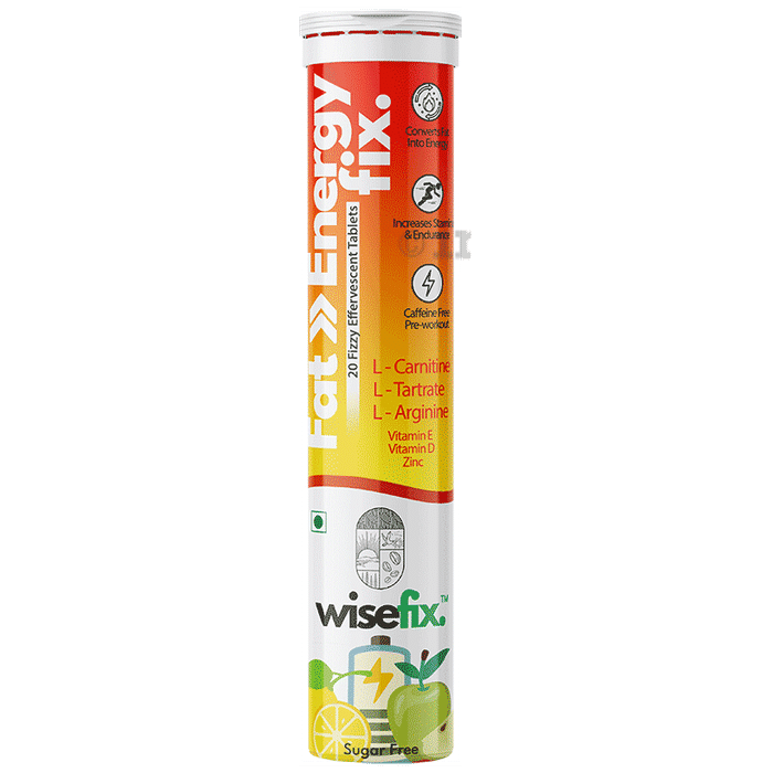 Wisefix Fat to Energy Fix Effervescent Tablet Sugar Free