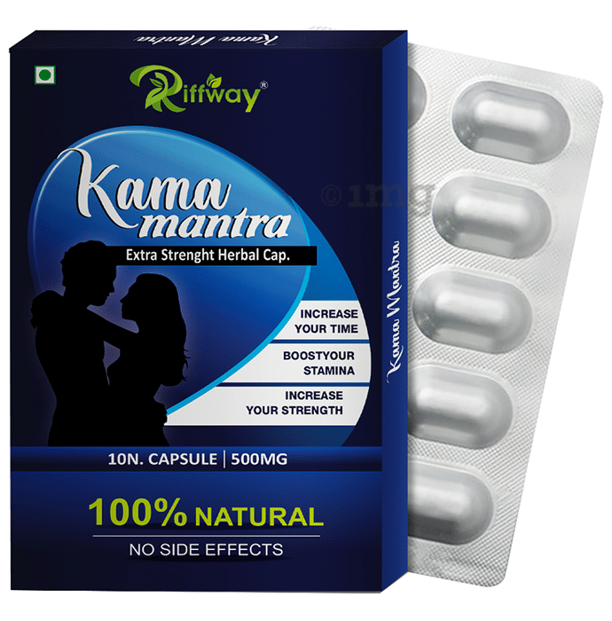 Riffway Kama Mantra Extra Strenght Herbal Capsule