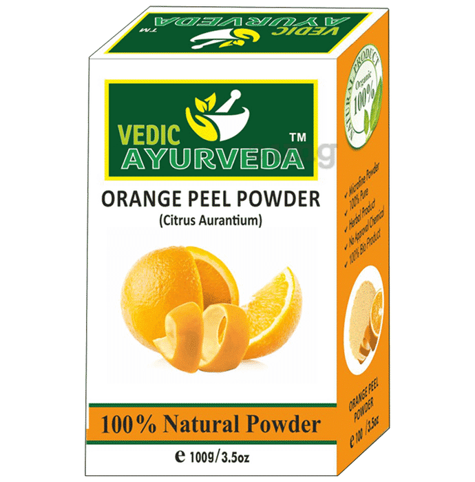 Vedic Ayurveda Orange Peel Powder (100gm Each)