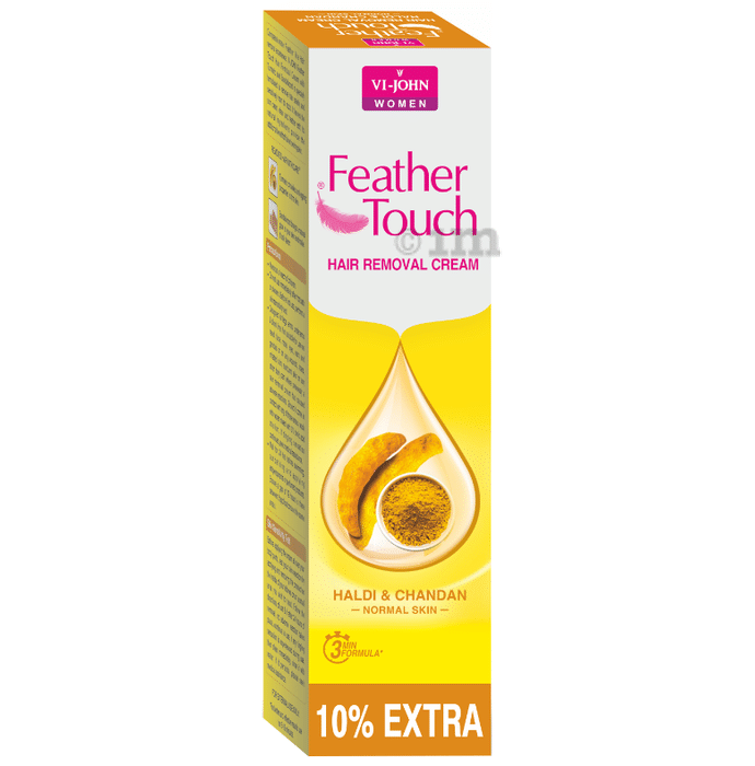 Vi-John Feather Touch Hair Removal Cream Haldi & Chandan