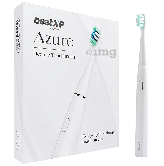 beatXP Azure Electric Toothbrush White