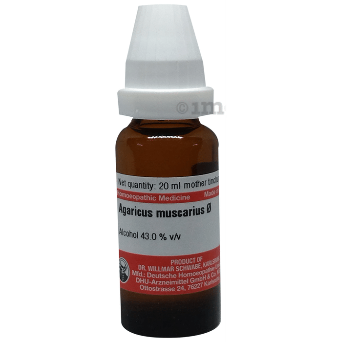 Dr Willmar Schwabe Germany Agaricus Muscarius Mother Tincture Q