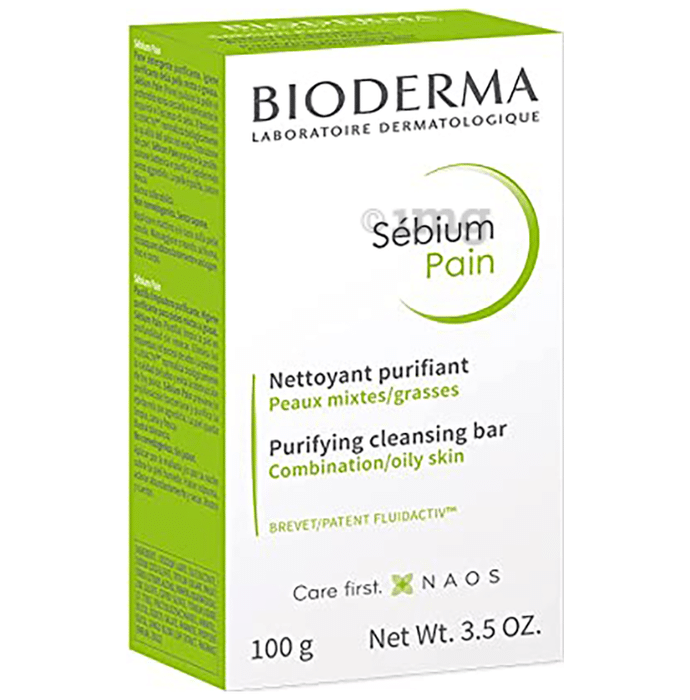 Bioderma Sebium Pain Purifying Cleansing Bar