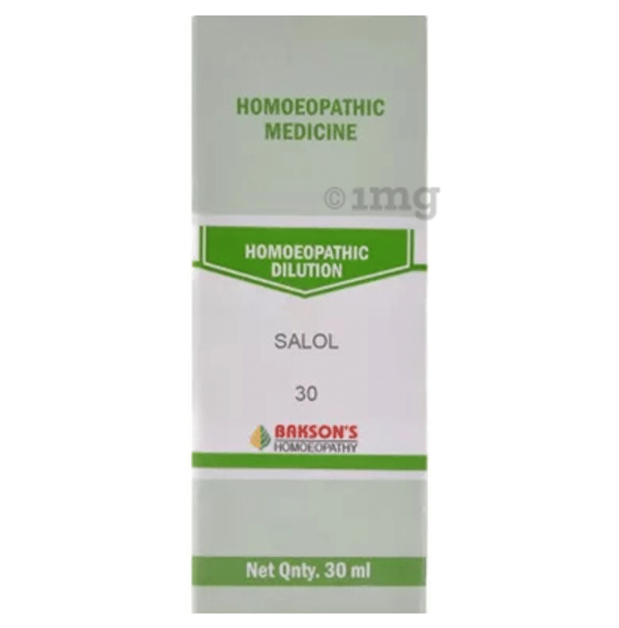 Bakson's Homoeopathy Salol Dilution 30