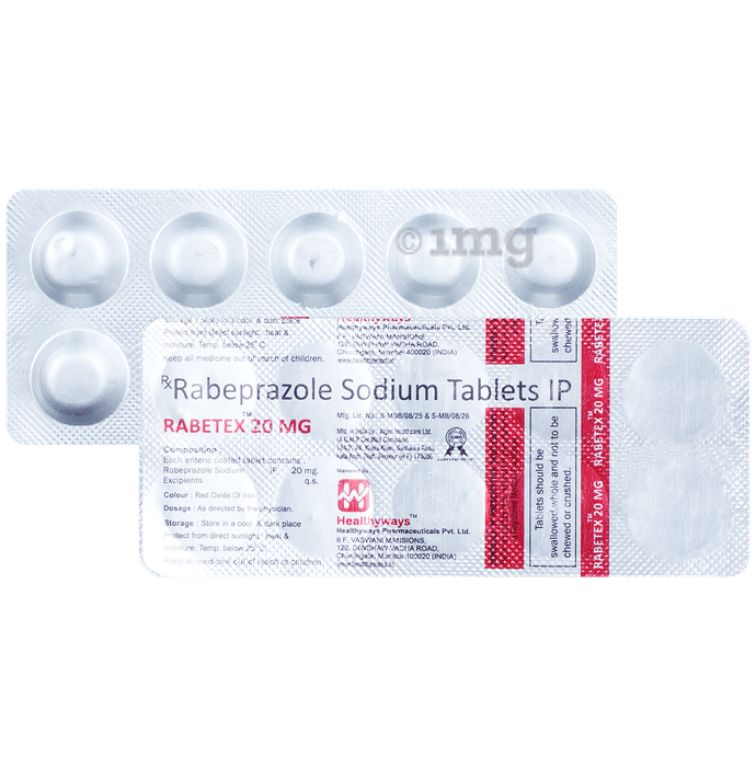 Rabetex 20mg Tablet