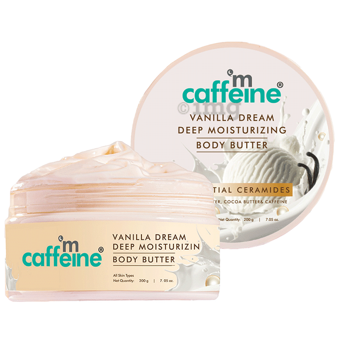 mCaffeine Vanilla Dream Deep Moisturising Body Butter