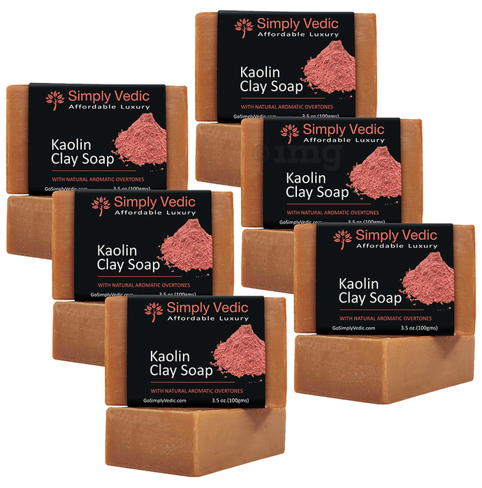 Simply Vedic Kaolin Clay Soap