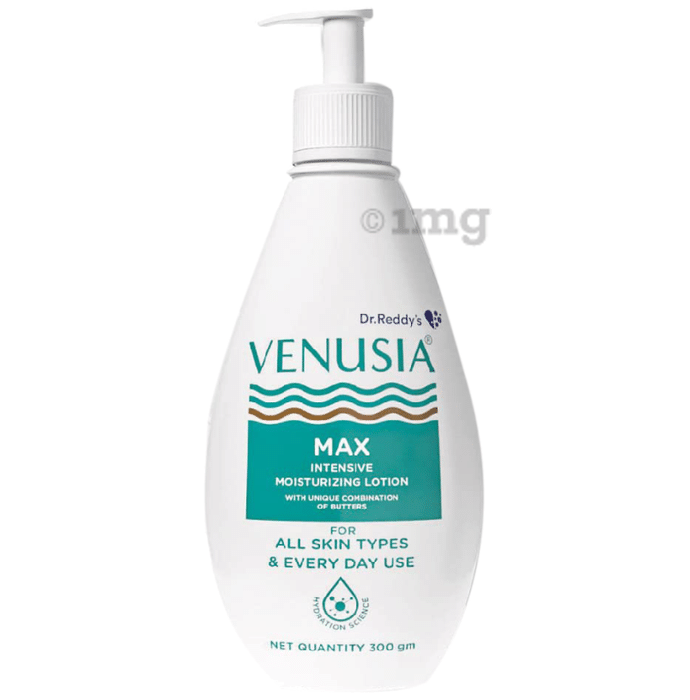 Venusia Max Intensive Moisturizing Lotion, Repairs  Skin, Provides Soft & Smooth Skin