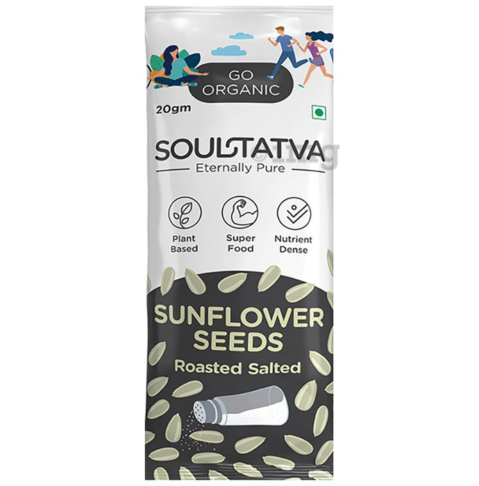 Soultatva Sunflower Seeds (20gm Each) Roasted Salted