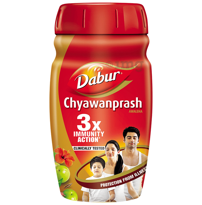 Dabur Red Chyawanprash | 3X Immunity Action | Builds Strength, Stamina & Overall Health