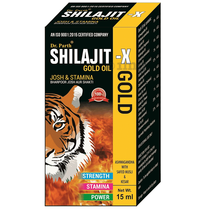 Dr. Parth Shilajit-X Gold Oil