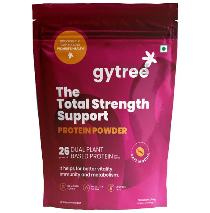 Gytree The Total Strength Support Protein Powder Cafe Mocha