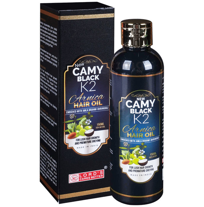 Lord's Camy Black K2 Arnica Hair Oil