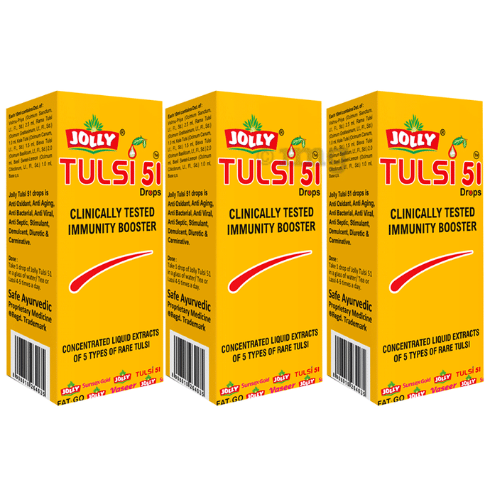 Jolly Tulsi 51 Drops (30ml Each)