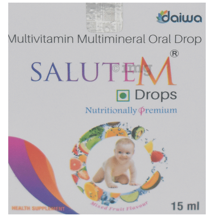 Salutem Oral Drops Mix Fruit Flavour
