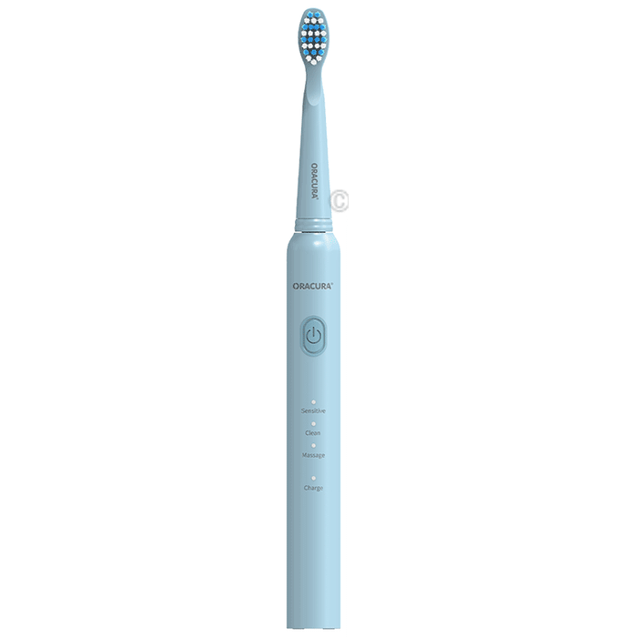 Oracura SB200 Sonic Lite Electric Rechargeable Toothbrush Blue