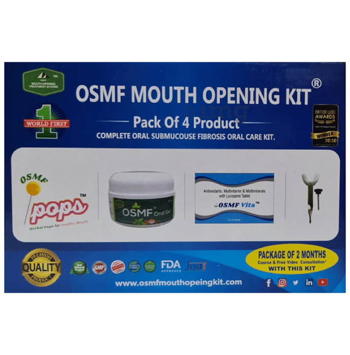 OSMF Mouth Opening Kit | For Complete Oral Submucous Fibrosis Oral Care