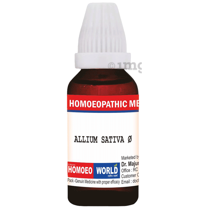 Dr. Majumder Homeo World Allium Sativa Q Mother Tincher(30ml Each)