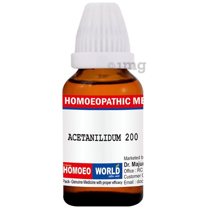 Dr. Majumder Homeo World Acetanilidum Dilution 200