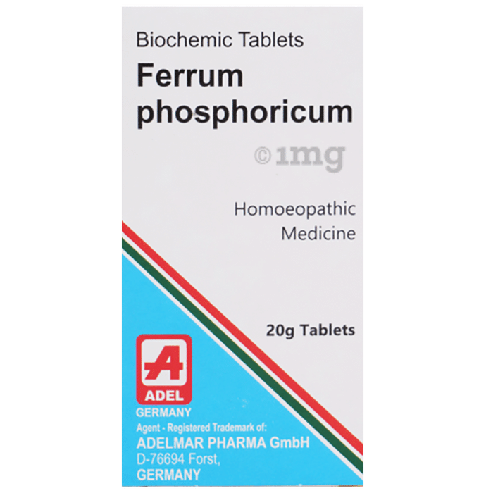 ADEL Ferrum Phosphoricum Biochemic Tablet 30X