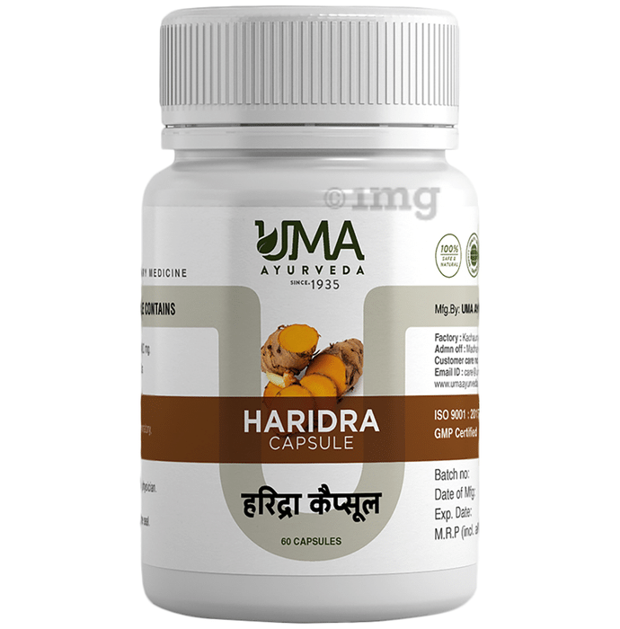Uma Ayurveda Haridra Khand Capsule | Anti Pigmentation Skin Remove Tan, Dark Spots