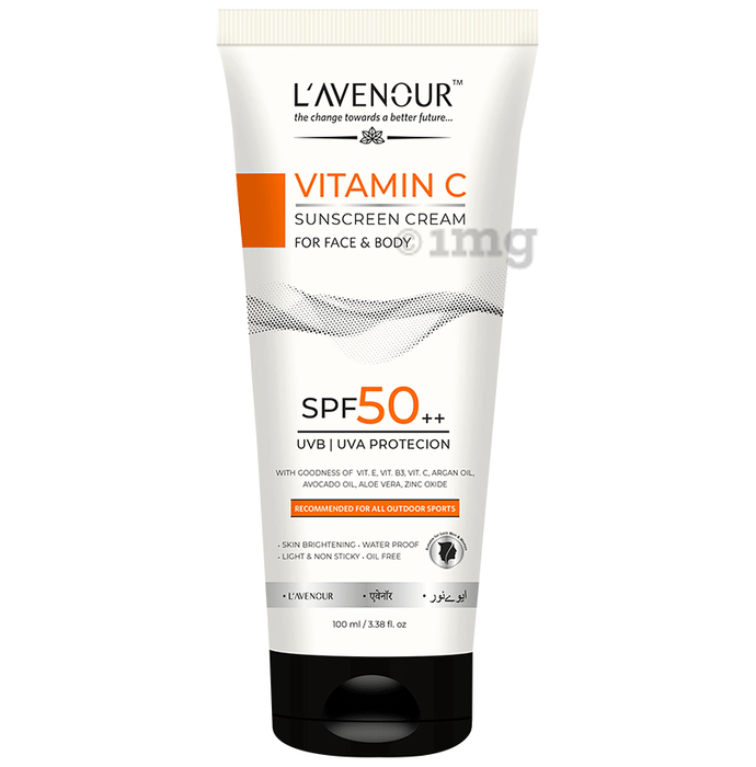 L'avenour Vitamin C Sunscreen Cream SPF 50 PA++