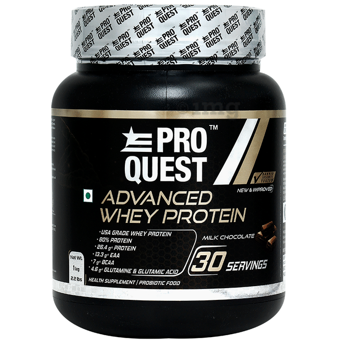 Pro Quest Advanced Whey Protein Powder Milk Chocolate