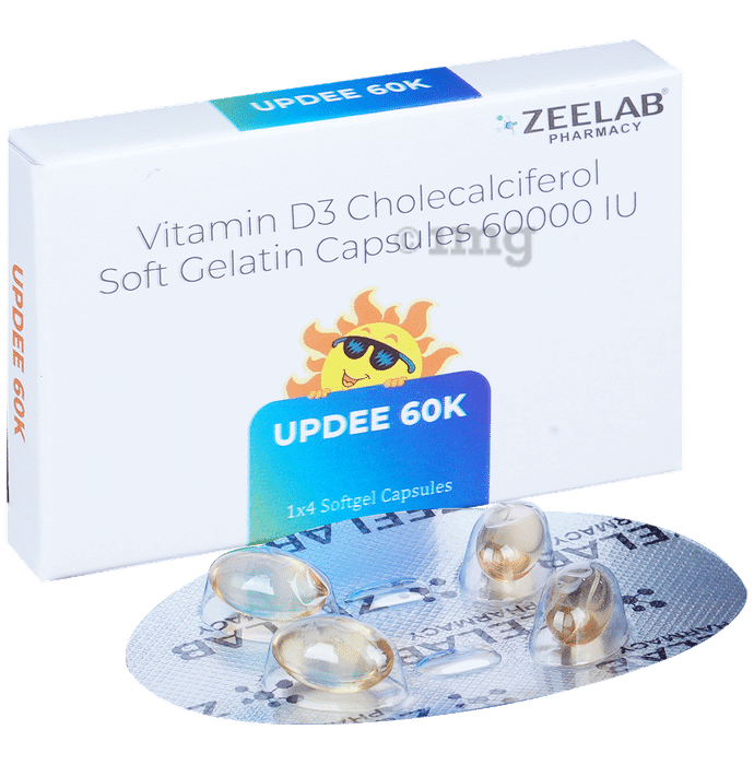 Updee 60K Soft Gelatin Capsule