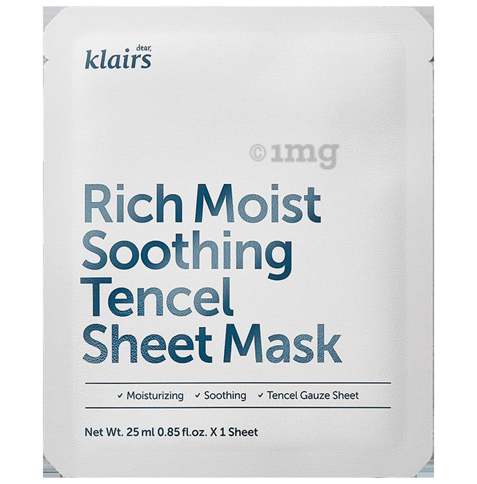 Klairs Rich Moist Soothing Tencel Face Mask