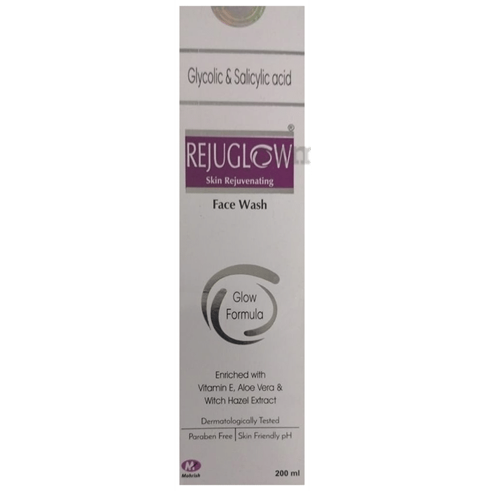 Rejuglow Face Wash with Glycolic & Salicylic Acid | For Skin Rejuvenation