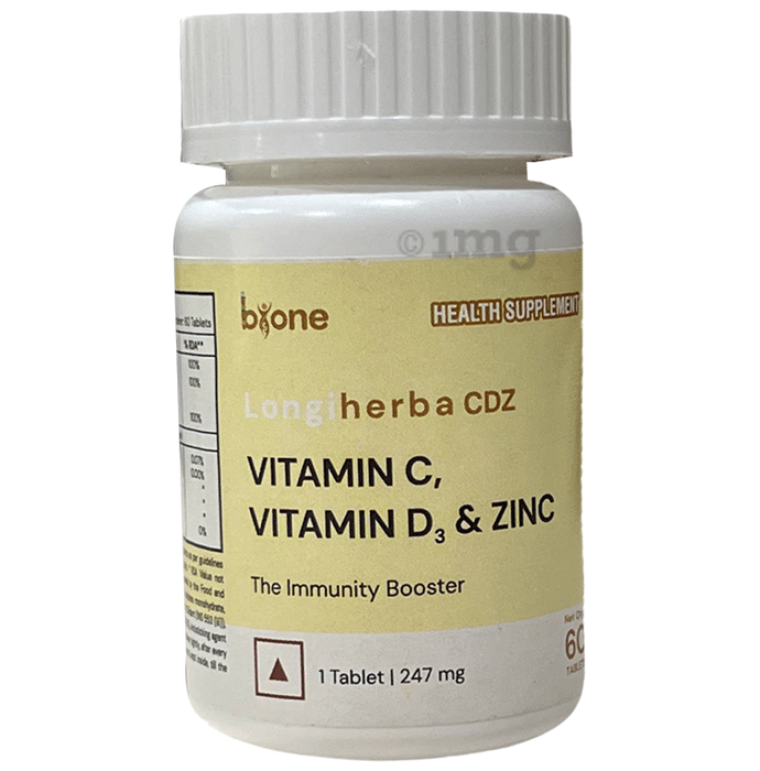 Bione Vitamin C, Vitamin D3 & Zinc Tablet