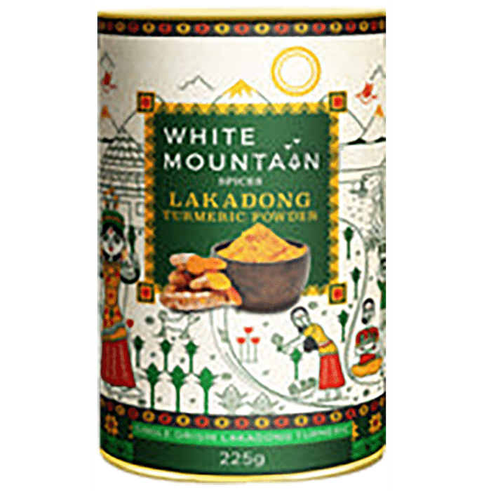 White Mountain Spices Lakadong Turmeric Powder