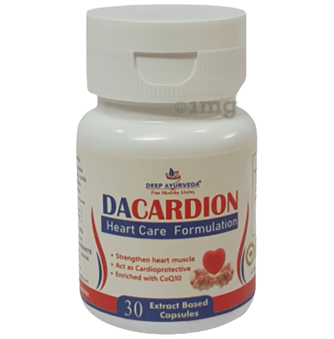 Deep Ayurveda Dacardion Heart Care Formulation Extract Based Capsule