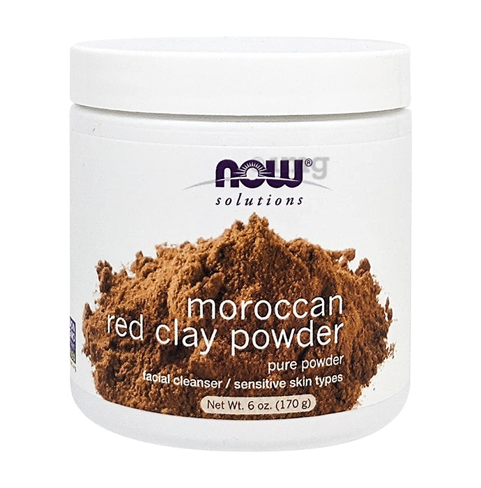 Now Solutions Moroccan Red Clay Pure Powder