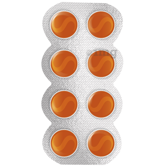 Strepsils Medicated Lozenges for Sore Throat Relief (8 Each) | Flavour Ginger & Lemon