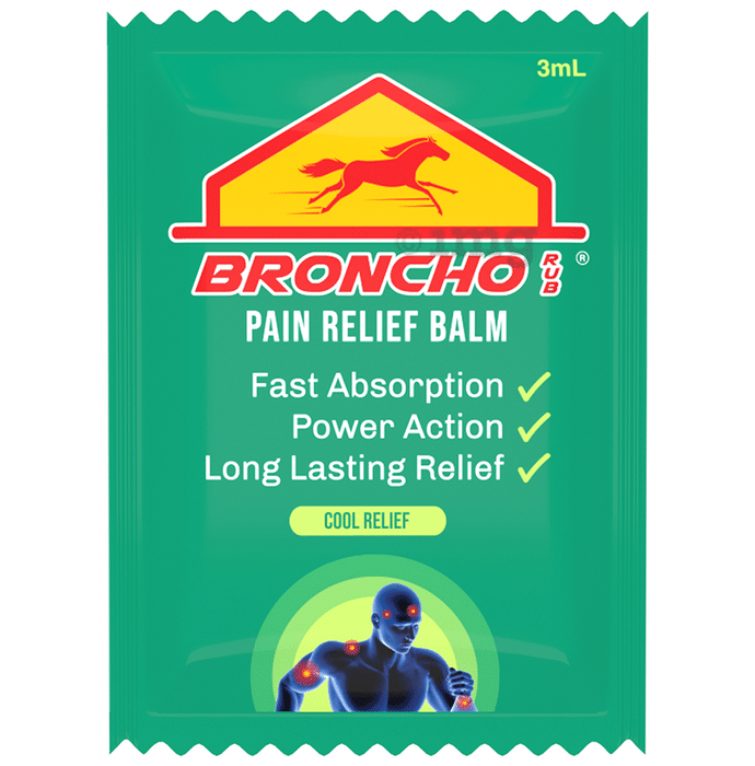 Broncho Rub Pain Relief Balm Cool Relief