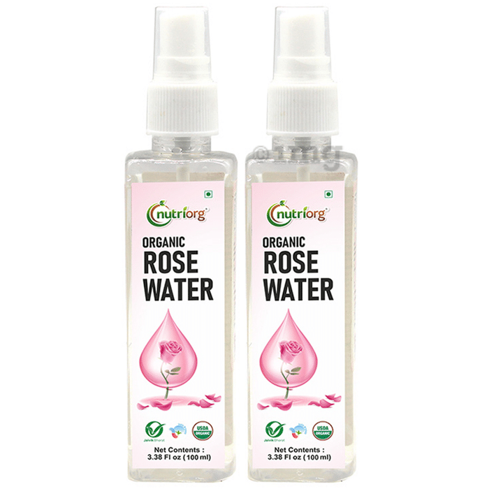 Nutriorg Organic Rose Water (100ml Each)