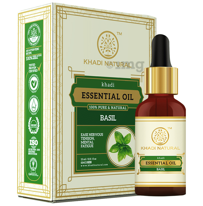 Khadi Naturals Basil Essential Oil