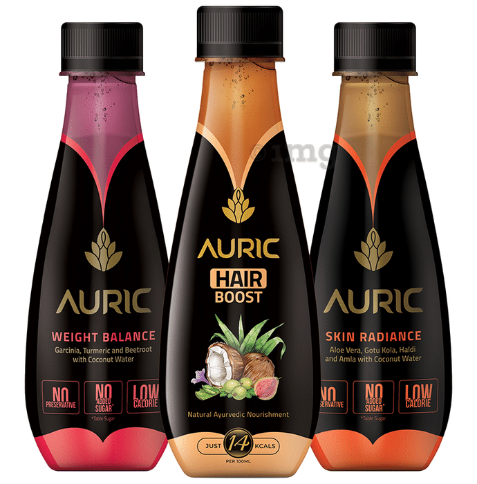 Auric Skin Radiance, Hair Boost & Weight Balance Beauty Kit